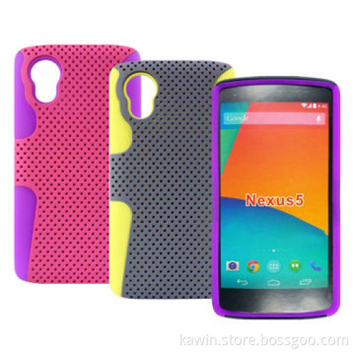 Mesh Combo 2-in-1 PC + Silicone Cover for LG Nexus 5